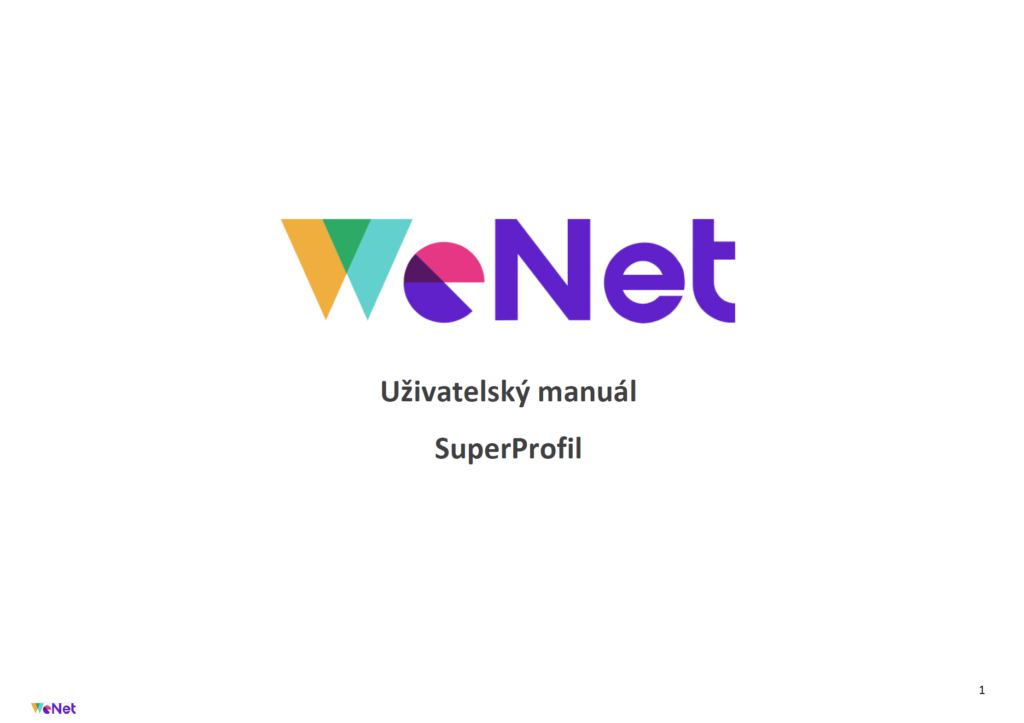 WeNetYext SuperProfil manuál